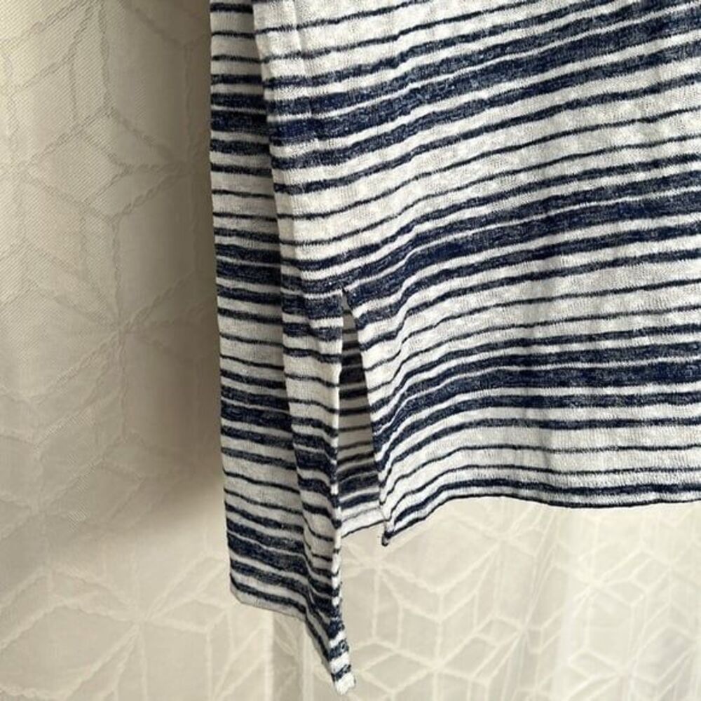 Vince Camuto Womens Misaligned Pullover Blouse - Picture 5 of 9